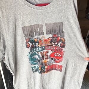 Super Bowl women’s Graphic T-Shirt - Gray